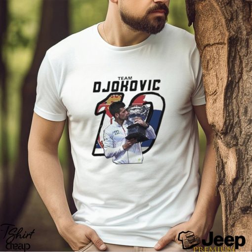 Team novak djokovic 10 shirt