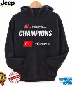 Team türkiye woman volleyball nations league 2023 champions T shirt