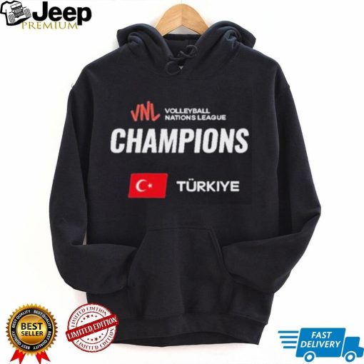 Team türkiye woman volleyball nations league 2023 champions T shirt