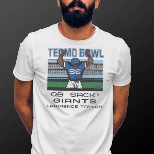 Tecmo Bowl Giants Lawrence Taylor Shirt