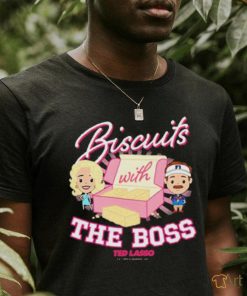 Ted Lasso & Rebecca Biscuits With The Boss Chibi Shirt