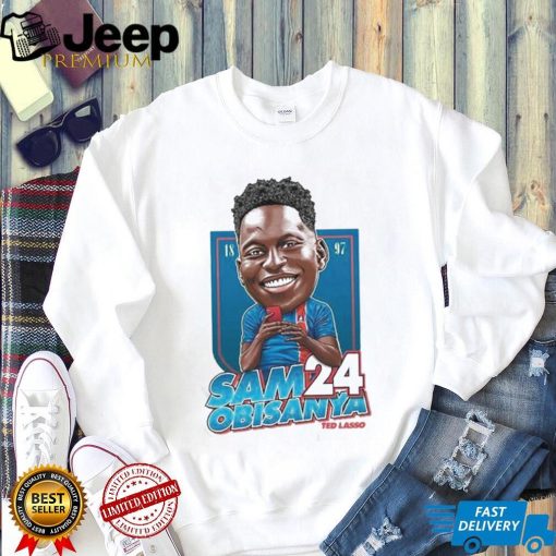 Ted Lasso bobblehead Sam Obisanya 24 t shirt