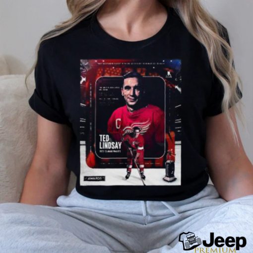 Ted Lindsay 2022 23 Award finalists signature shirt