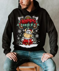 Tee shirt happy yule viking christmas