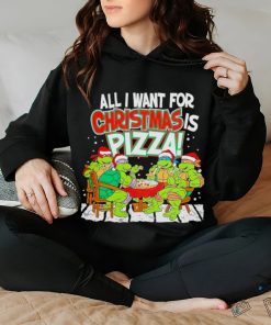 Teenage Mutant Ninja Turtles Pizza For Christmas Shirt