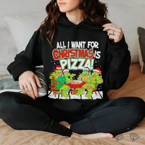 Teenage Mutant Ninja Turtles Pizza For Christmas Shirt