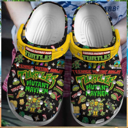 Teenage Mutant Ninja Turtles Symbols Clogs