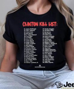 Telosarchive Clinton Kill List T shirt