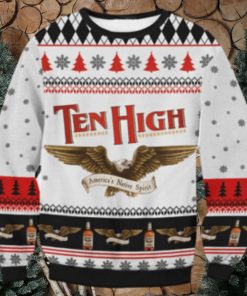 Ten High Whiskey Ugly Sweater