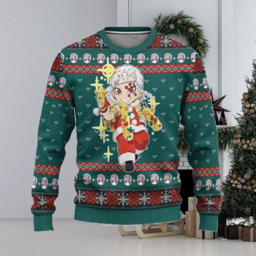 Tengen Uzui Demon Slayer Anime Xmas Ugly Christmas Sweater Gift For Men Women