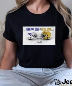 Tennessee State Tigers VS Notre Dame NCAA College Football Sep 2 2023 shirt