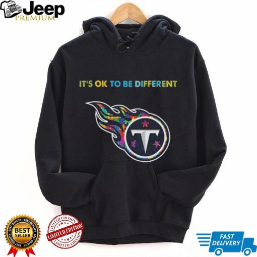 Tennessee Titans Autism It’s Ok To Be Different shirt