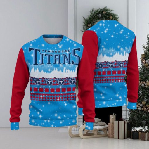 Tennessee Titans Christmas Forest Hot Trending Ugly Sweater For Fans