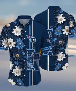 Tennessee Titans Hawaii Shirt Flower Sporty And Stylish