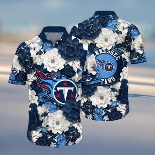 Tennessee Titans Hawaii Shirt Flower Summer Vibes