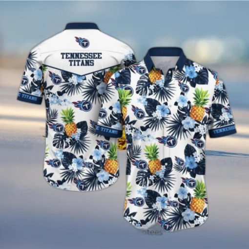 Tennessee Titans NFL Hawaiian Shirt Tropical Pattern Graphic Hawaii Shirt For Fan Ever Hot Trend 2023