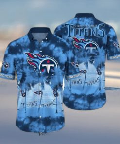Tennessee Titans NFL Hawaiian Shirt Tropical Pattern Graphic Short Sleeve Summer Gift For Fans Hot Trend 2023