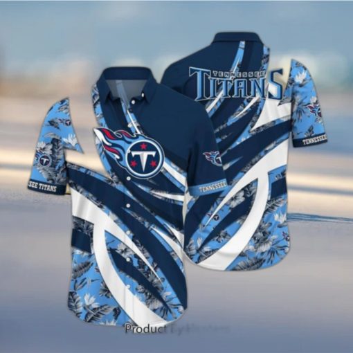 Tennessee Titans NFL Hawaiian Shirt Tropical Pattern New Trend Summer For Sports Football Fans Hot Trend 2023