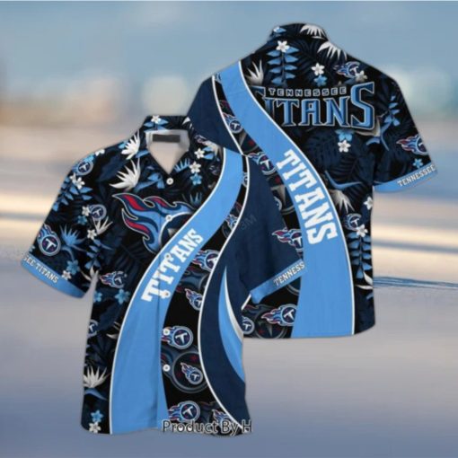 Tennessee Titans NFL Hawaiian Shirt With Tropical Pattern For Your Loved Ones Hot Trend 2023