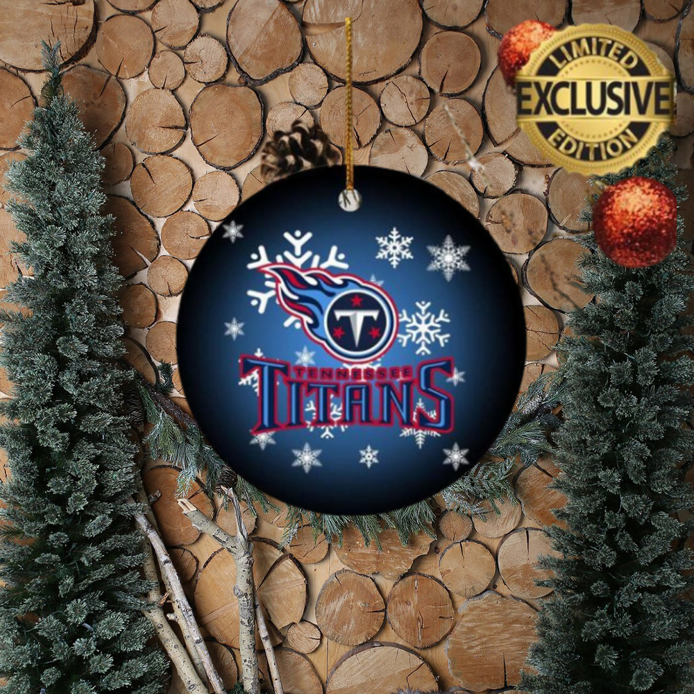 Merry Christmas Tennessee Titans NFL Santa And Reindeer Ornaments -  Banantees