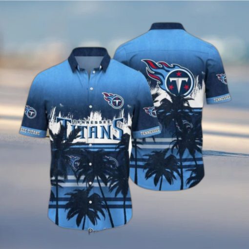 Tennessee Titans NFL Summer Hawaiian Shirt Tropical Pattern Graphic For Sports Enthusiast Hot Trend 2023