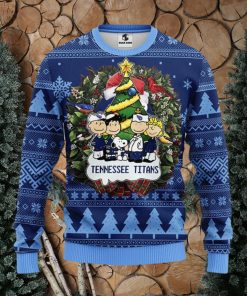 Tennessee Titans Snoopy Dog Christmas Ugly Sweater Christmas Gift Ideas For Fans