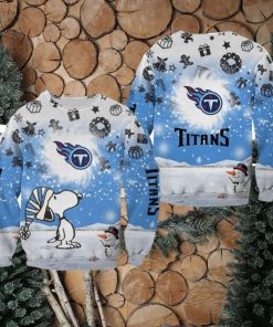 Tennessee Titans Xmas Snoopy Ugly Sweater For Fans Best Gift Christmas