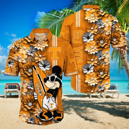 Tennessee Volunteers Aloha Mick Pattern Hawaiian Shirt For Fans