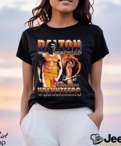 Tennessee Volunteers Basketball Dalton Knecht Vintage Signature T shirt