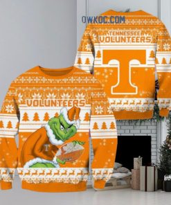 Tennessee Volunteers Grinch NCAA Christmas Ugly Sweater