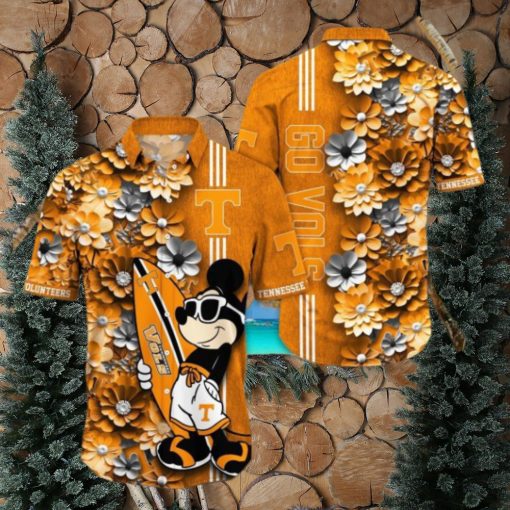 Tennessee Volunteers Hawaiian Shirt Mickey Love Surfing Trending Summer Gift