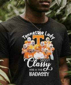 Tennessee Volunteers Lady Sassy Classy and a tad Badassy 2023 shirt