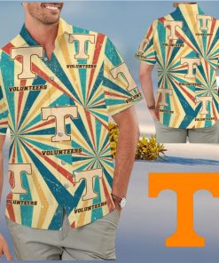 Tennessee Volunteers Retro Vintage Style Tropical Hawaiian Shirt