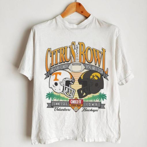 Tennessee Volunteers vs Iowa 2024 Citrus Bowl Head To Head Shirt