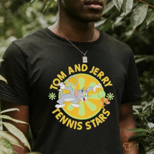 Tennis Stars Cartoon Tom And Jerry Shirt