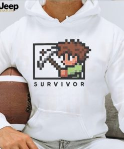 Terraria survivor shirt