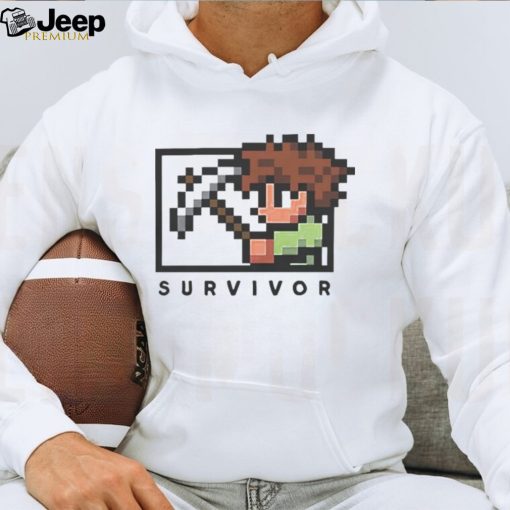 Terraria survivor shirt