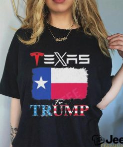 Tesla X Texas For Trump Shirt