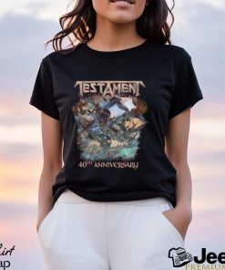 Testament 40th Anniversary The Formation of Damnation T Shirt