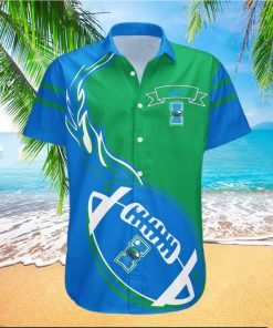 Texas A M Corpus Christi 3D Hawaiian Shirt Flame Ball NCAA Summer Beach For Fans Gift