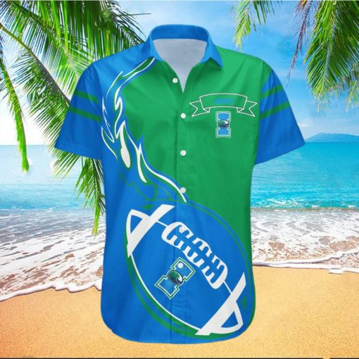 Texas A M Corpus Christi 3D Hawaiian Shirt Flame Ball NCAA Summer Beach For Fans Gift