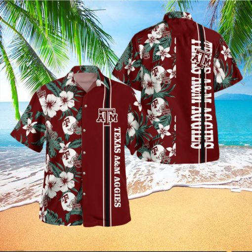 Texas A m Aggies Hawaiian Shirt Summer Gift