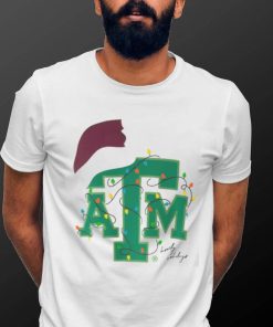 Texas A&M Christmas Lights T Shirt