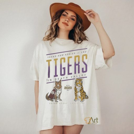 Texas A&M Vs Lsu Game Day 2023 Gray Tigers In Death Valley T shirt