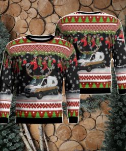 Texas Acadian Ambulance AOP Ugly Sweater Xmas Christmas Hoilday Gift