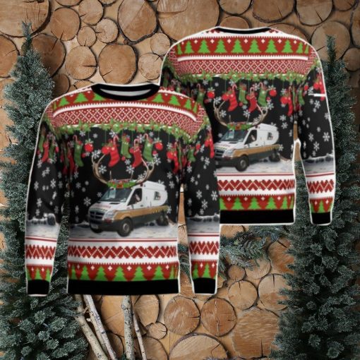 Texas Acadian Ambulance AOP Ugly Sweater Xmas Christmas Hoilday Gift