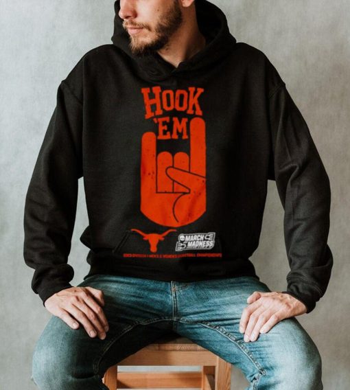 Texas Basketball Hook ‘Em Hoodie Shirt