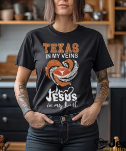 Texas In My Veins Jesus In My Heart Diamond 2023 shirt