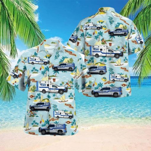 Texas Lavaca County EMS Hawaiian Shirt Best Style For Men Women