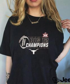 Texas Longhorns 2023 Big 12 Football Champions Locker Room Tee shirt